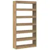 Image de Vidaxl bibliothèque chêne artisanal 100 x 30 x 198 cm