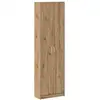 Image de Vidaxl armoire chêne artisanal 55 x 25 x 189 cm bois d'ingénierie