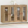Image de vidaXL Cabinets muraux 2 pcs Chêne artisanal 695 x 34 x 90 cm 3334300