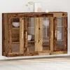 Image de vidaXL Cabinets muraux 2 pcs Bois Ancien 695 x 34 x 90 cm 3334305