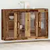 Image de Cabinets Muraux 2 Pcs Bois Ancien 69,5 X 34 X 90 Cm Vidaxl