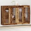 Image de vidaXL Cabinets muraux 2 pcs Bois Ancien 695 x 34 x 90 cm 3334317
