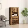 Image de vidaXL Haut Armoire Bois ancien 80 x 33 x 150 cm Bois dingénierie 3334343