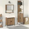 Image de Ensemble de meubles de salle de bain - Chêne artisanal - 3 pièces - Finition mate - Style contemporain