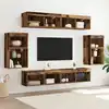 Image de Ensemble Meuble Tv 8 Pcs Bois Ancien Bois D'ingénierie Vidaxl