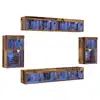 Image de Vidaxl ensemble meuble tv 8 pc bois ancien bois d'ingénierie