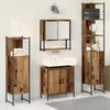 Image de Ensemble de mobilier de salle de bain de 4 pièces Bois usé