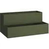 Image de Cache-pot De Jardin Vert Olive 100 X 60 X 45 Cm Vidaxl