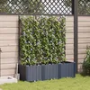 Image de Jardinière - VIDAXL - 42002863 - Treillis intégré - 120x40x143 cm - Polypropylène anti-UV