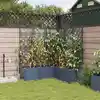 Image de Cache-pot De Jardin 5 Pcs Gris 120 X 120 X 142 Cm Plastique Vidaxl