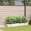 Image de Jardinières avec système d irrigation 4 pcs Blanc
