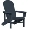 Image de Vidaxl chaise adirondack bleu marine 82 x 74 x 92 cm hdpe