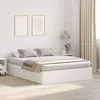 Image de vidaXL Cadre de lit avec rangement avec stockage Blanc 140 x 200 cm 3335373