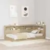 Image de Tête De Lit De Rangement Chêne Sonoma 80 Cm Bois D'ingénierie Vidaxl