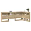 Image de Vidaxl tête de lit de rangement chêne sonoma 80 cm bois d'ingénierie