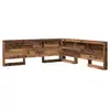 Image de Vidaxl tête de lit de rangement bois ancien 200 cm bois d'ingénierie