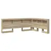 Image de Vidaxl tête de lit de rangement chêne sonoma 150 cm bois d'ingénierie
