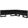 Image de Vidaxl tête de lit de rangement chêne noir 180 cm bois d'ingénierie