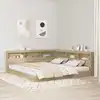Image de Tête De Lit De Rangement Chêne Sonoma 180 Cm Bois D'ingénierie Vidaxl