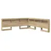 Image de Vidaxl tête de lit de rangement chêne sonoma 180 cm bois d'ingénierie