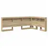 Image de Vidaxl tête de lit de rangement chêne sonoma 207,5 x 137,5 x 76,5 cm
