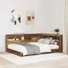 Image de Tête De Lit De Rangement Bois Ancien 140 Cm Bois D'ingénierie Vidaxl