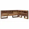 Image de Vidaxl tête de lit de rangement bois ancien 140 cm bois d'ingénierie