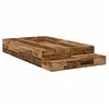 Image de Vidaxl cadre de lit avec rangement avec tiroir bois ancien 120 cm