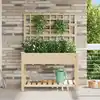 Image de Cache-pot De Jardin Beige 115 X 60,5 X 153 Cm Vidaxl