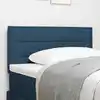 Image de Tête De Lit Bleu 100 Cm Tissu Vidaxl