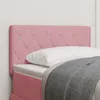 Image de vidaXL Tête de lit Rose 80 cm Velours 42007074