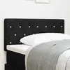 Image de vidaXL Tête de lit Noir 100 cm Velours 42007083