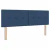 Image de Vidaxl tête de lit réglable en hauteur bleu 144 cm tissu