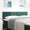 Image de Tête De Lit Vert Foncé 160 Cm Velours Vidaxl