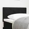 Image de Tête De Lit Noir 80 Cm Velours Vidaxl