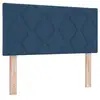 Image de Vidaxl tête de lit bleu 90 cm tissu