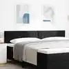 Image de Tête De Lit Noir 200 Cm Velours Vidaxl