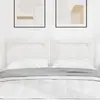 Image de Tête De Lit Led Blanc 160 Cm Cuir Synthétique Vidaxl