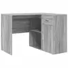 Image de Vidaxl bureau d'angle avec tiroir gris sonoma 102 x 88 x 75 cm