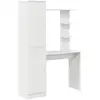 Image de Vidaxl bureau 2 pcs blanc