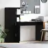 Image de Bureau 2 Pcs Chêne Noir Vidaxl