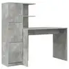 Image de Vidaxl bureau 2 pcs gris béton