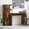 Image de Bureau 2 Pcs Chêne Fumé Vidaxl