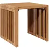 Image de Vidaxl table d'appoint de jardin marron 45 x 42,5 x 45 cm