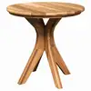 Image de Vidaxl table d'appoint marron 55 x 55 x 51 cm bois de teck massif