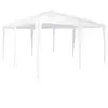 Image de Vidaxl tente de fête blanc 400 x 400 x 266 cm polyéthylène et acier