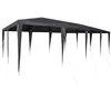 Image de Tente de fête pliable - vidaXL - 800x400x266 cm - Anthracite - Polyéthylène et acier - Résistant aux UV et à leau