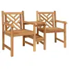 Image de Vidaxl chaises de jardin et d'extérieur 152 x 63 x 89 cm