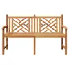 Image de Vidaxl banc de jardin 150 x 60 x 90 cm bois de teck massif