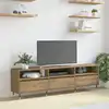 Image de Meuble Tv Chêne Artisanal 150 X 30 X 45 Cm Bois D'ingénierie Vidaxl